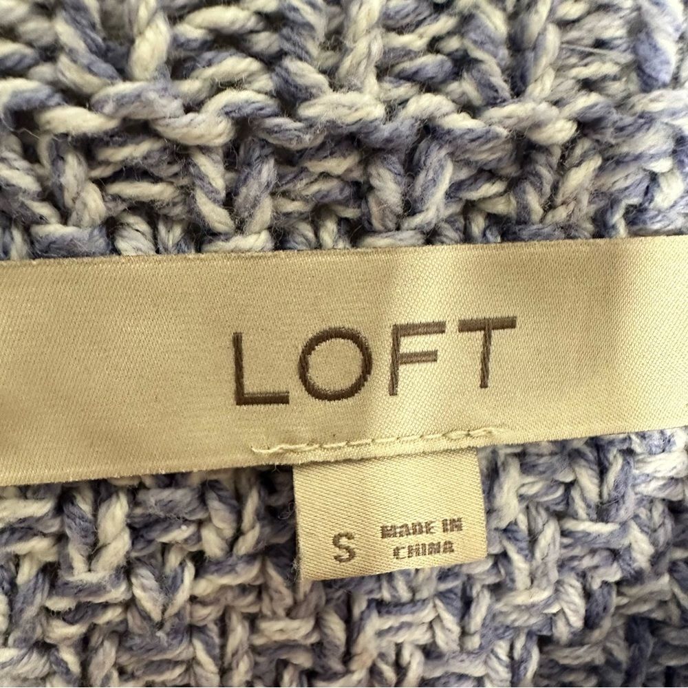 Loft small purple sweater - Picture 4 of 4